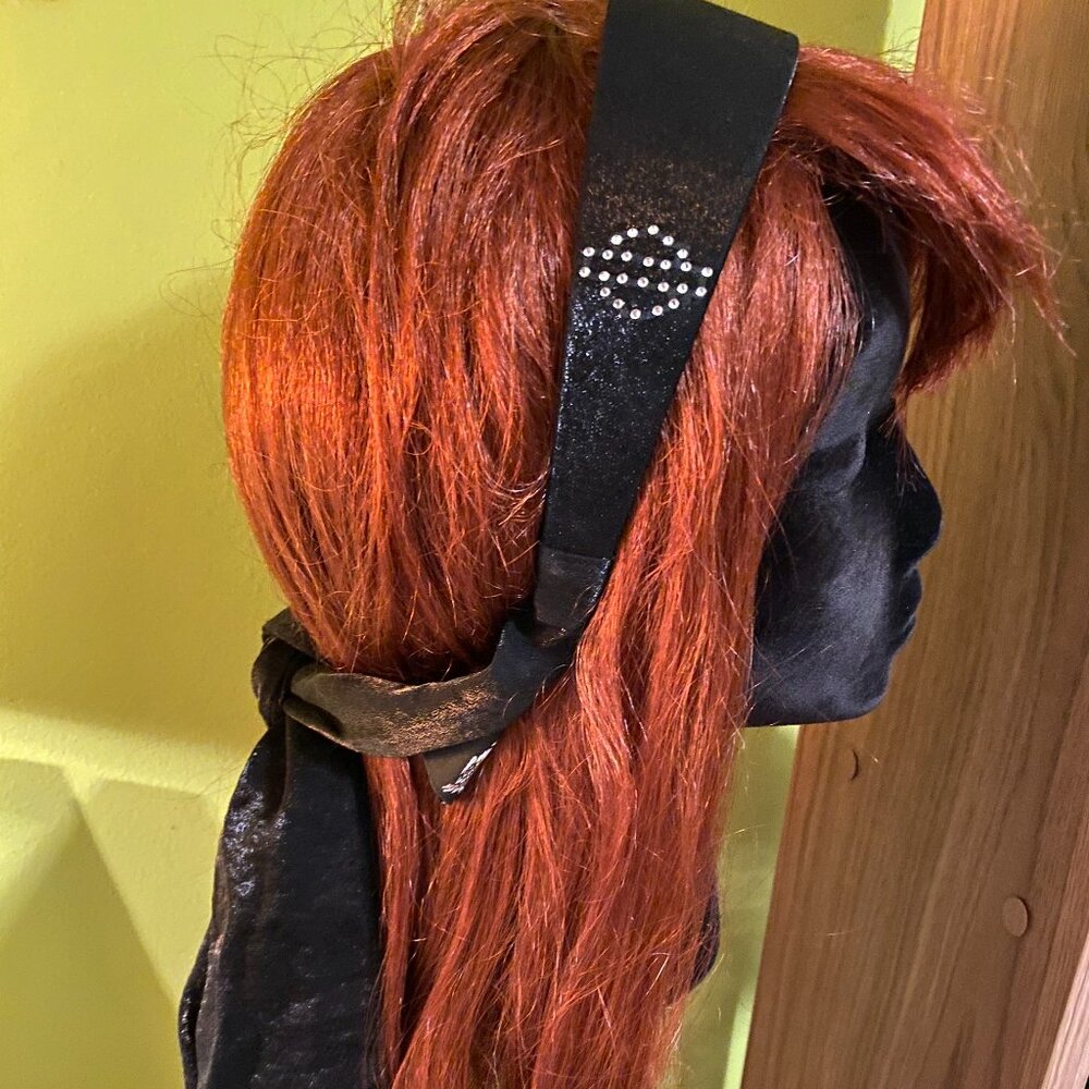Harley Davidson Headband with rhinestones